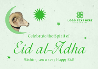 Celebrate Eid al-Adha Postcard Design