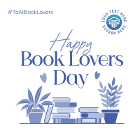 Book Lovers Celebration Instagram Post