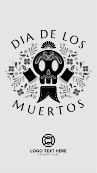 Dia de Muertos Facebook Story