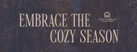 Cozy Autumn Season Facebook Cover Image Preview