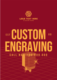 Custom Engraving Flyer