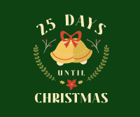 Days Away Christmas Facebook Post