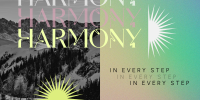 Harmony in Every Step Twitter Post