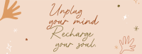 Unplug your mind Facebook Cover Image Preview