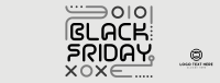 Black Friday Arcade Facebook Cover Image Preview