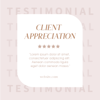 Testimonial  Backround Instagram Post Image Preview