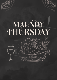 Maundy Thursday Supper Poster