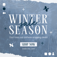 Cold Winter Sale Instagram Post