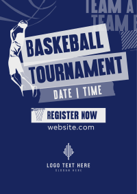 Sports Basketball Tournament Flyer