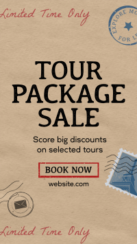 Travel Package Sale Facebook Story