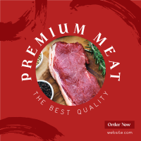 Premium Meat Instagram Post