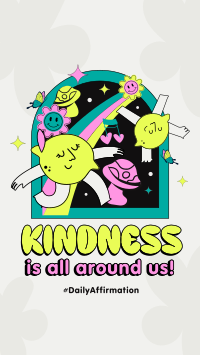 Cute Kindness Everywhere Facebook Story