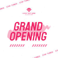 Grand Opening Modern Instagram Post