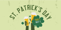 Saint Patrick Promo Twitter Post