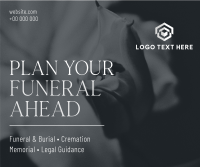 Funeral Flower Facebook Post Image Preview
