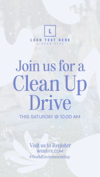 Clean Up Drive Facebook Story