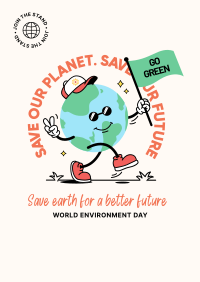 World Environment Day Mascot Poster