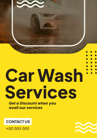 Sleek Car Wash Services Flyer