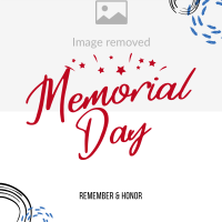 Memorial Day Doodle Instagram Post Image Preview