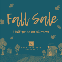 Autumn Leaves Sale Linkedin Post