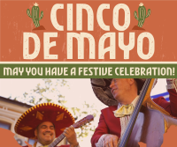 Grunge Cinco De Mayo Facebook Post