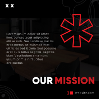 Mission Asterisk Instagram Post Design