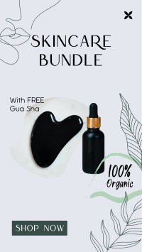 Organic Skincare Bundle Facebook Story Image Preview