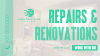 Repair & Renovations Animation