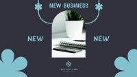 Floral New Business Facebook Event Cover