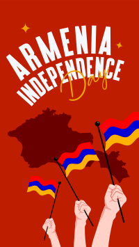 Celebrate Armenia Independence Instagram Story