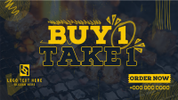 Buy 1 Take 1 Barbeque Animation