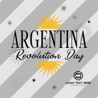 Argentina Revolution Day Linkedin Post