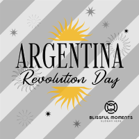 Argentina Revolution Day Linkedin Post Image Preview