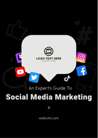 Social Media Icons Flyer Image Preview