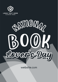 Book Lovers Greeting Poster