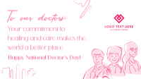 Medical Doctors Lineart Animation Image Preview