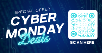 Cyber Monday Deals Facebook Ad Design