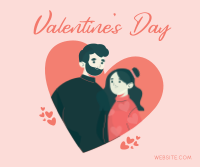 Valentine Couple Facebook Post