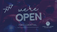 Bar is Open Facebook Event Cover