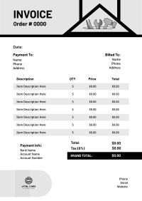 Handyman Repairs Invoice