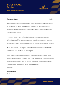 Geometric Abstract Generic Letterhead