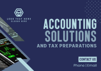 Accounting Professional Postcard example 4