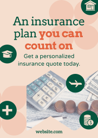 Symbol Insurance Plan Poster