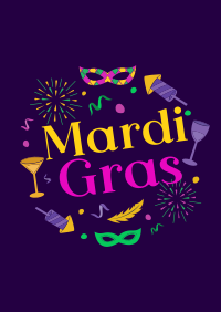 Mardi Gras Festival Poster