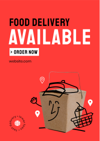 Food Takeout Delivery Flyer