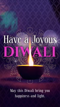 Diwali Greeting Facebook Story Design