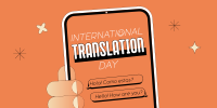 Retro Translation Day Twitter Post