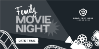 Family Movie Night Twitter Post