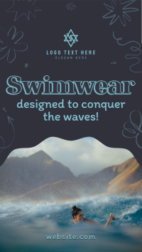 Swimwear For Surfing Facebook Story