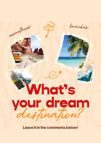 Dream Destination Poster